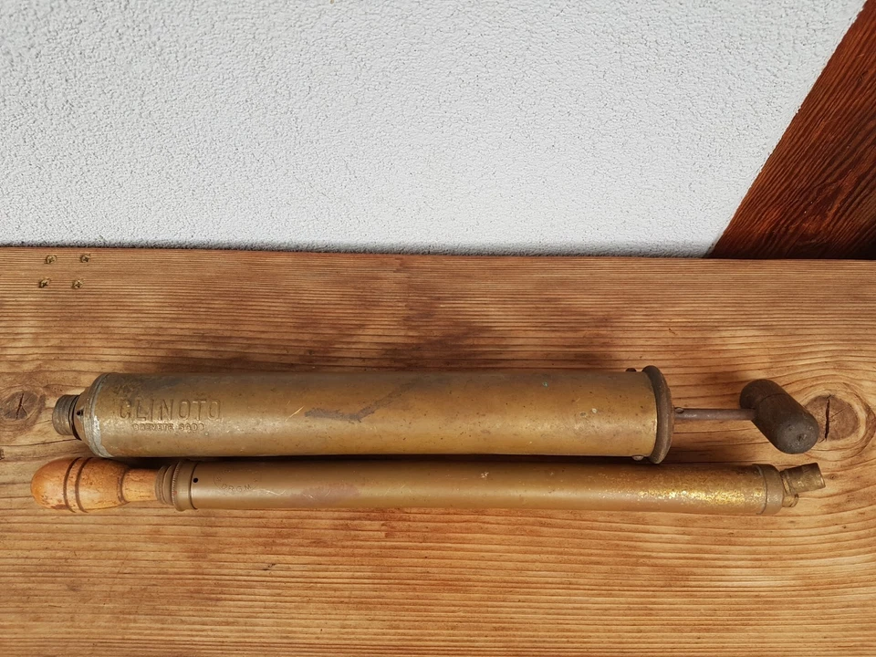 Lot ancien pulvérisateur Clinoto breveté SGDG Pomonax ancienne agriculture outil - Photo 1/4