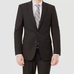 $295 IZOD Men's Classic Fit Black Stretch Sport Coat Blazer Suit Jacket Size 40L - Picture 1 of 3