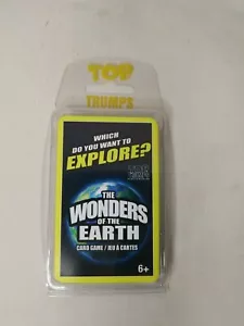 Top Trumps The Wonders Of The Earth Card Game Ages 6 + 2 To 6 Players Explore - Picture 1 of 2