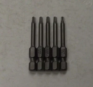 Bosch 9960233 TX10 x 2" Torx Insert Screw Bit Tips Extra Hard 5pcs. USA - Picture 1 of 1