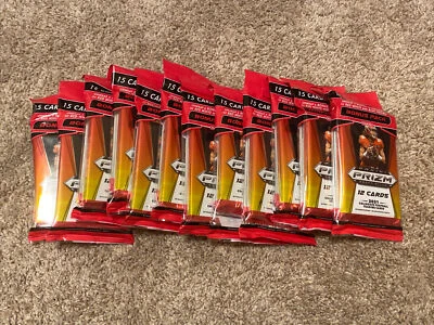 LOT OF 12 - 2021 Panini Prizm Draft Picks Football Cello Value Packs - Image 1 of 3