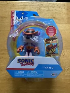 Jakks Pacific Sonic The Hedgehog FANG THE HUNTER w WANTED POSTER 4" Figure 2024 - Picture 1 of 4