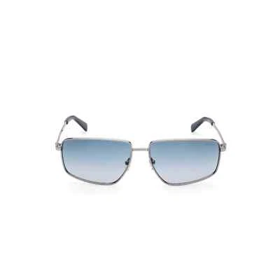 Gafas de sol Guess GU00088 08W marco rectangular de metal plateado 62-15-145 Foto 1 de 4