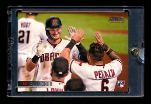 Topps Stadium Club Pavin Smith RC 2021 parte posterior en blanco sellada con certificado de autenticidad ¡DBACKS #1/1! - Imagen 1 de 3
