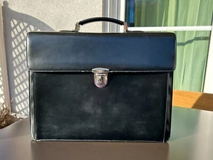 Gianfranco FERRÉ Herren Aktentasche mit Griff Ledertasche Leder schwarz - Bild 1 von 21