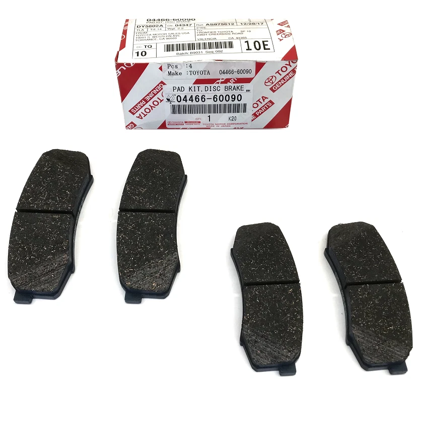 GENUINE TOYOTA OEM 2003 - 2009 Toyota 4Runner REAR Brake Pad Kit / 04466-60090 - Image 1 of 1