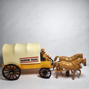 Vintage Oregon Trail/PP/COMPANY/PLASTIK/SPIELZEUG(WILD/WEST/SPIELSET) 70er Jahre - Bild 1 von 10