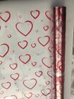 Red Heart drops Cellophane Wrap for Mother's day Hampers Flowers Gift Wedding