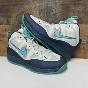 Nike Air Max Uptempo Fuse 360 OG Grey Turquoise Blue - Mens Size 13 - 555103-004 - Picture 1 of 7