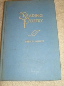 Lesegedichte von Fred B. Millett - 1950 Erstausgabe - Bild 1 von 2