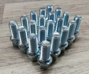 20 Radschrauben Kugelbund M14x1,5x27 SW17 SKODA Kodiaq Octavia Superb - Bild 1 von 2