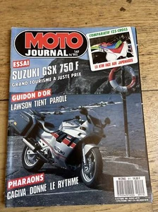 MOTO JOURNAL  911 Essai SUZUKI GSX-F 750 1100 ST HONDA BMW K100 LT KAWASAKI GTR - Picture 1 of 2