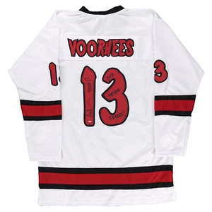 Camiseta de hockey firmada por Ari Lehman inscrita dos veces - Friday the 13th Jason Voorhees - Imagen 1 de 6