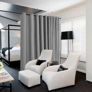 Closet Door Heavy Curtain, Room Dividers Shade Screens Partitions, Extra Large G - Picture 1 of 9