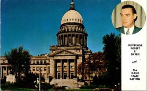 Governor Robert E. Smylie Idaho State Capitol Postcard - Picture 1 of 2