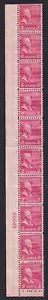 Scott #806 John Adams Vertical Margin Plate Block of 10 Stamps - MNH P#22000 - Picture 1 of 2