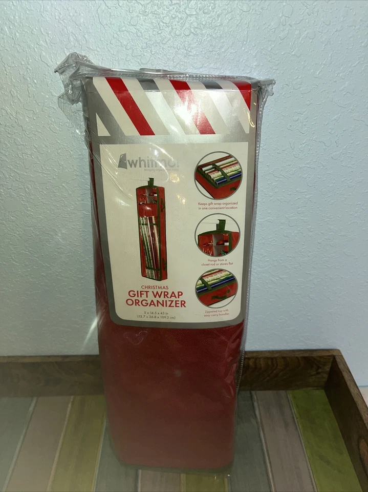 Christmas Gift Wrap Storage Organizer - Image 1 of 4