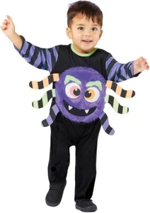 amscan - Unisex Baby und Kinder kleine Spinne Kostüm Alter 6/12 Monate - Bild 1 von 4