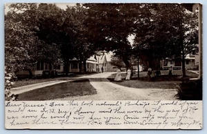 RPPC c1905 Manchester Center Vermont Old Postcard - Picture 1 of 2