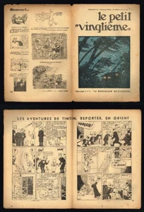 PETIT VINGTIèME/XXème 1933 n° 30 n2 - TINTIN CIGARES PHARAON BE - Picture 1 of 1