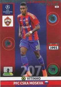 134 VITINHO CSKA MOSKVA RISING STAR CARD CHAMPIONS LEAGUE ADRENALYN 2015 PANINI - Imagen 1 de 1