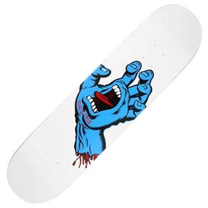 Patineta Santa Cruz Screaming Hand Deck Acabado Mate Blanco 8.25" x 31.8" - Imagen 1 de 1