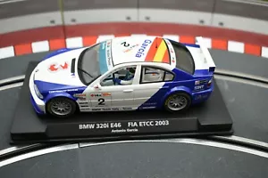 88123 FLY CAR MODELLO 1/32 SLOT BMW 320 I E46 FIA ECC 2003 ANTONIO GARCIA A-625 - Foto 1 di 5