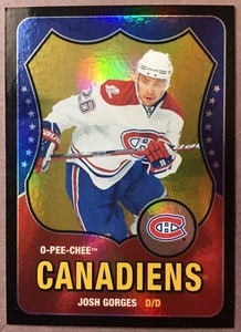 2010-11 O-Pee-Chee Black Parallel #119 Josh Gorges Montreal Canadiens 004/100 - Bild 1 von 2