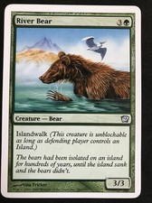 English - MTG River Bears - Ninth (9th) Edition