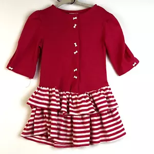 Diane Von Furstenberg 80's Dress Girl's 8 Pink Ruffle Skirt Vintage DVF Fashion - Picture 1 of 6