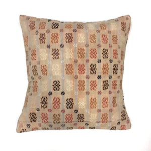 Luxury Wool Turkish Moroccan Colourful Kilim Cushion Covers 60x60cm 6696 - Picture 1 of 2