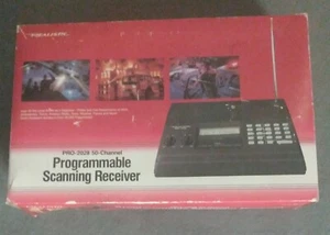 Realistic PRO-2028 Scanner 50 Channel Programmable Analog UHF VHF Receiver works - Picture 1 of 12