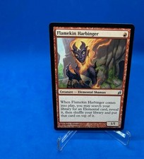 Flamekin Harbinger - Lorwyn, English, LP, Uncommon! Magic MTG HUGE SALE B