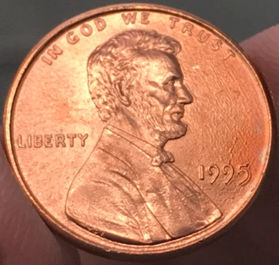 1995 DDO Error Lincoln Memorial Cent Uncirculated - Image 1 of 2