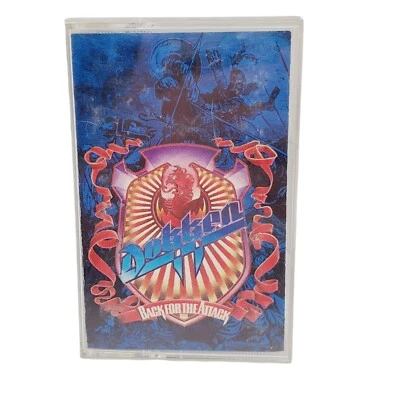Dokken Back For The Attack Audio Cassette Tape Asylum Records 1987 Elecktra - Image 1 of 3