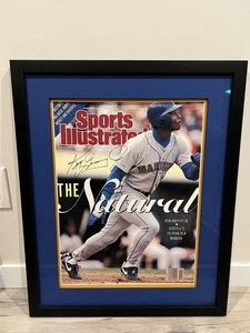 Ken Griffey Jr. Autographed The Natural Sports Illustrated Magazine 16x20 - Picture 1 of 5