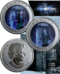 HI Ottawa Jail Hostel Spooky Ghost Haunted Canada 2019 paquete de regalo de monedas de 50 centavos - Imagen 1 de 1