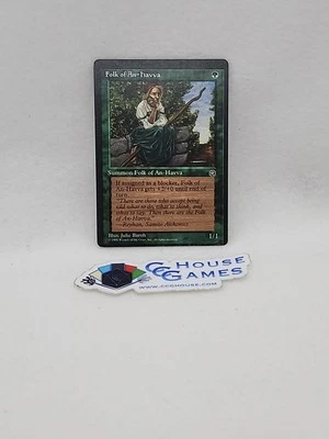 MTG Misprint Folk of Ab-Havva Miscut Off Center Homelands Human Magic *CCGHouse* - Image 1 of 4