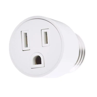 Multi Purpose E26 Socket Adapter Transform Your Light Socket into an Outlet - Image 1 of 4