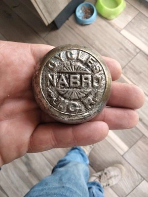 Ancienne Art Nouveau Sonnette vélo Bicycle Cycles Nabro J.c.r bronze A Identifie - Photo 1/4