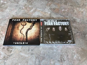 Fear Factory Obselete and Best of CD Lot - Imagen 1 de 4
