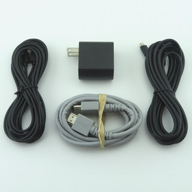 OEM Nintendo NES SNES Classic Mini AC Adapter Cable Bundle WUP-008 CLV-003 Used