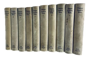 Heinrich Heine Sämtliche Werke (1911) 10 Volume Complete Set - German Literature - Bild 1 von 7