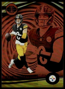 2023 Panini Illusions #87 Kenny Pickett Light Blue Trophy Collection #/199 - Picture 1 of 2