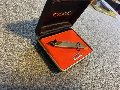 Ecco Gold Filled Vintage Two Blade Gentleman’s Pocketknife New In Case - Image 1 of 4