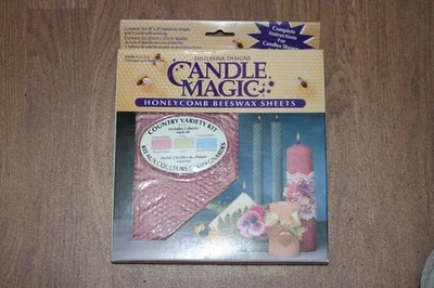 NEW Candle Magic Honeycomb Beeswax Sheets 6pc 8x8 Variety Kit 55221 - Image 1 of 4