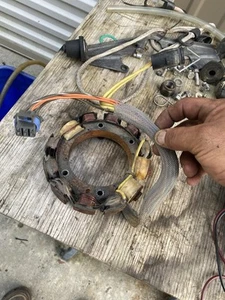 GENUINE CDI 173-4981 JOHNSON/EVINRUDE STATOR - 6 CYL. 35 AMP (1991-2006) - Picture 1 of 4