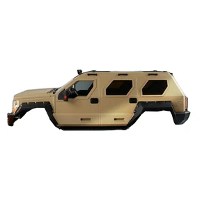 ​1/10 Scale George Patton Style Hard Crawler Body Shell for TRX4 SCX10 - Picture 1 of 10