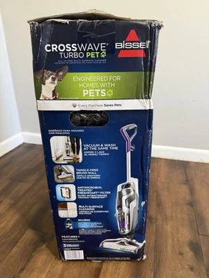 BISSELL CrossWave Purple Pet Pro All-in-One WetDry Vacuum Cleaner - Image 1 of 3