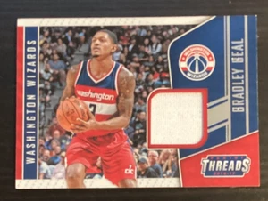 2016-17 Panini Threads BRADLEY BEAL Materials Jersey #59 Wizards - Picture 1 of 2